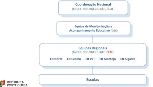 Figura 4 - modelo de acompanhamento e monitorização de AFC 