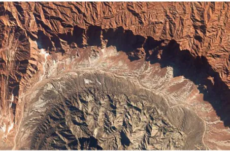 Figure 2.10: Valle de la Luna in Argentina. Image acquired on 19 July 2016 by a recent Flock-1 satellite [48].