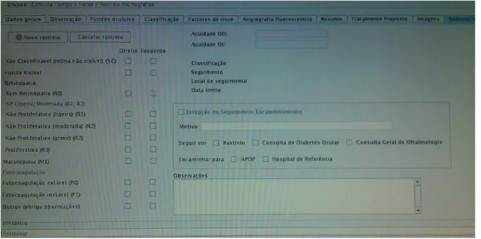 Figure 2 Layout for a reader-automatically generated report before its execution.
