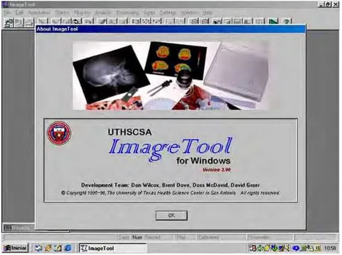 FIGURA 35 - Tela de abertura do Image Tool .