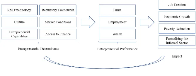 Figure 2 - OECD Entrepreneurship Measurement Framework. Source: Adapted from OECD 