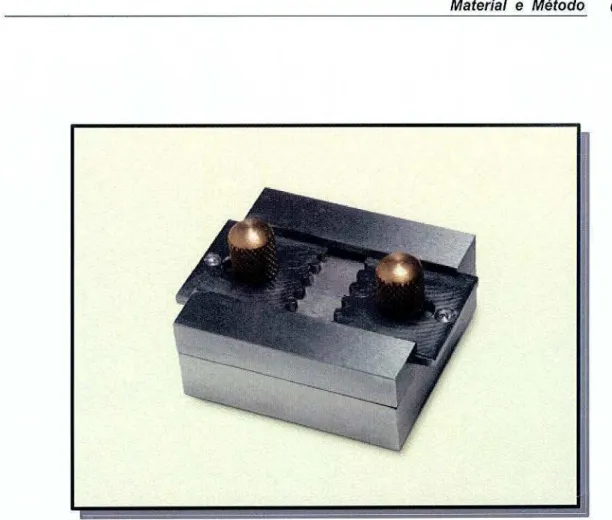 Figura 3 - Matriz em aço inoxidável aberta 