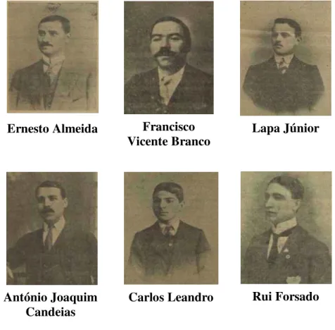 Ilustração 2 - Fundadores da Associação de Classe dos Caixeiros de Elvas  