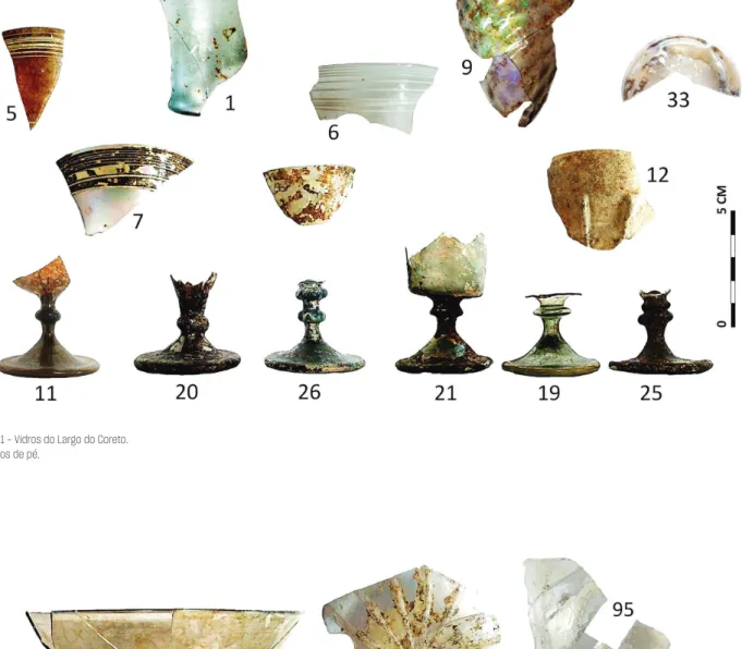 Fig. 1 – Vidros do Largo do Coreto.