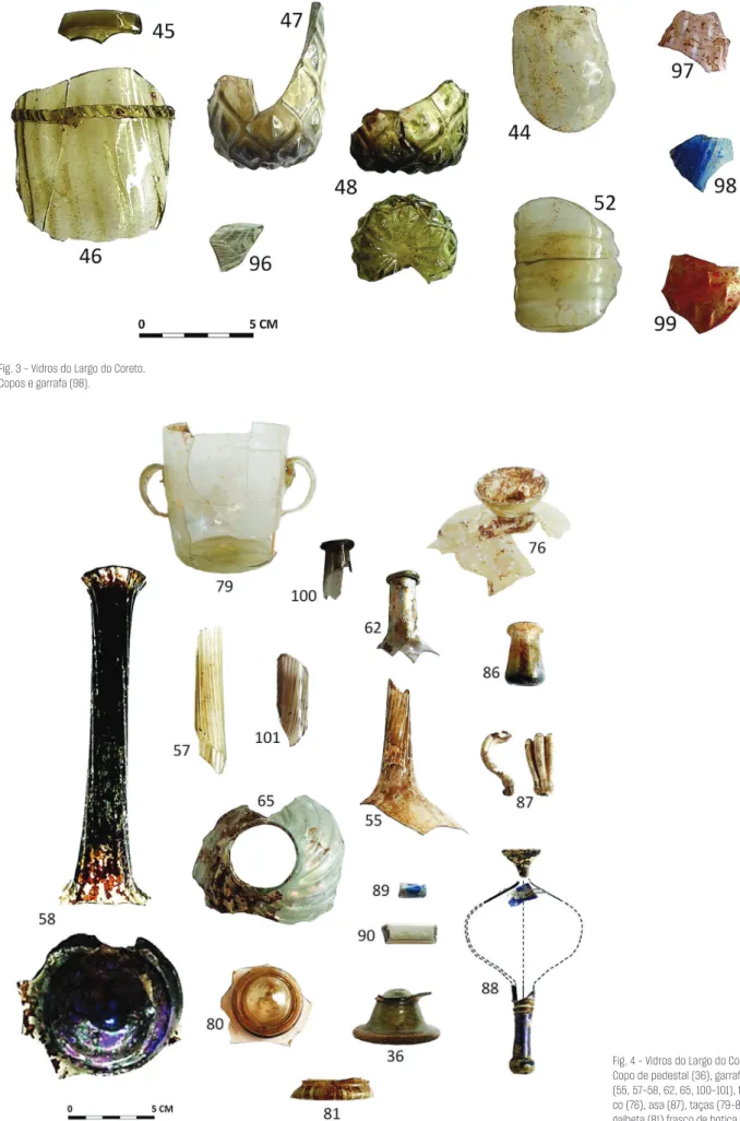 Fig. 3 – Vidros do Largo do Coreto.
