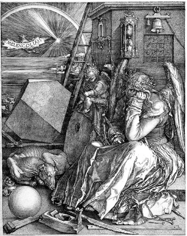 Fig. 1. Melencolia I – Albrecht Dürer, 1514. 