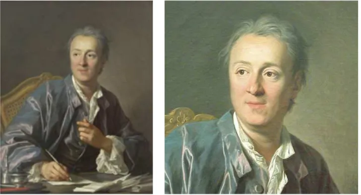 Figure 2. Louis-Michel Van Loo, Portrait de Denis Diderot (1767)