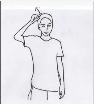 Figure 8. Sign  WOMAN  in LGSTP: Baby O-hand moves from head to up.  