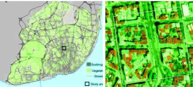 Figure 1. Lisbon and the study area 