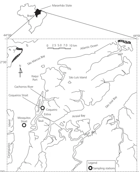 Fig. 1  — Location of the sampling stations.