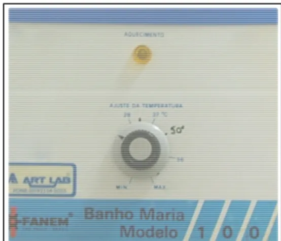 FIGURA 16 – Máquina para Banho-Maria a 37  o C. 