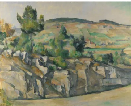 Fig. 21 — Paul Cézanne, Encosta em Provença, 1890-2.