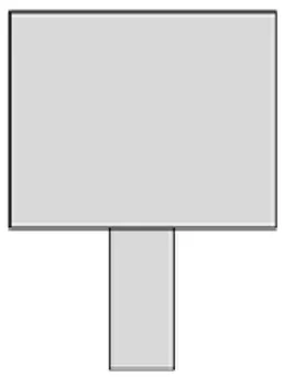 Figura 9. Área do fragmento da Figura 8.c que seria considerada como acréscimo de área  ao se considerar o corredor com largura inferior a 30 metros como elemento de conexão