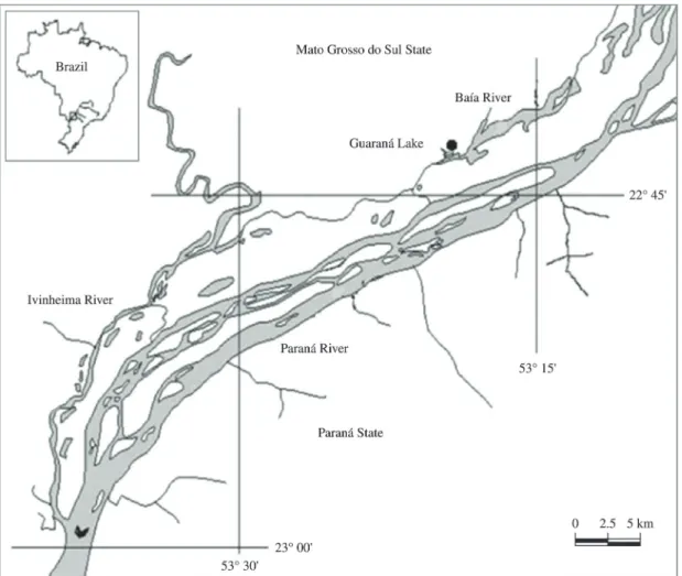 Figure 1.  Map of study area with location of the sampling station.