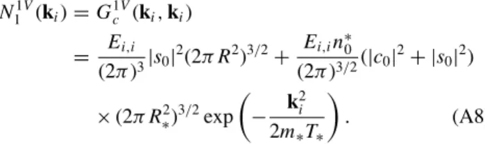 TABLE II. Parameters used in the two-volume case.