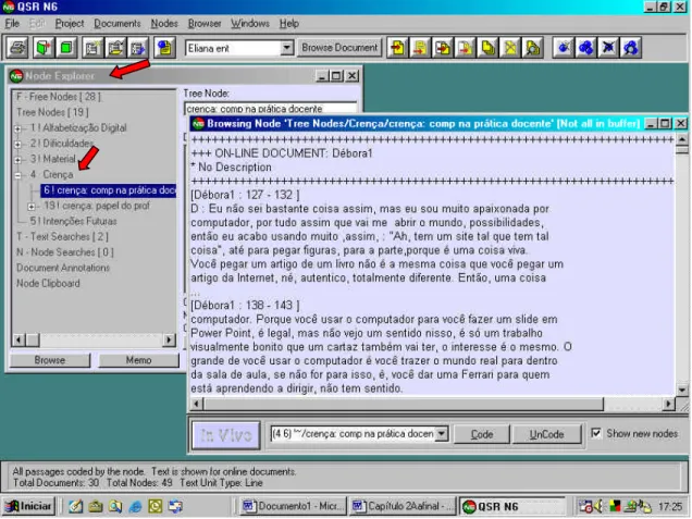 Figura 2.3  Ferramenta  Node Explorer 