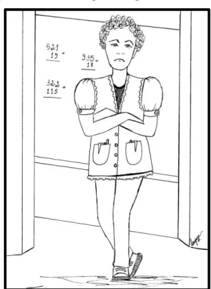 Figura 1: Postura corporal da professora Violeta. 