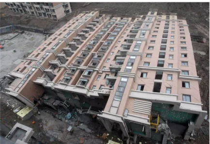 Figura 7: Edifício de habitação na China - Estado limite último 6