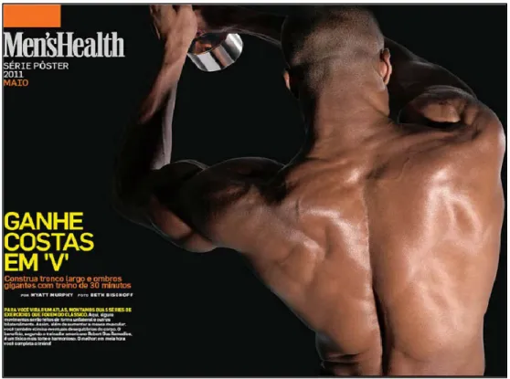 Figura 4 - Pôster da revista Men’s Health, maio de 2011 