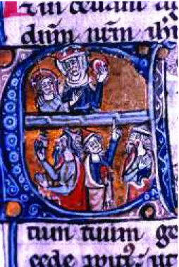 Fig. 6 – Epifania. Missal Cisterciense – s. XIV. Alc. 26, fl. 24v.