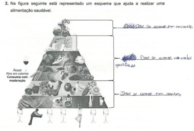 Figura 12 – Resposta, da Maria, à questão n.º 2.3. do teste diagnóstico.  