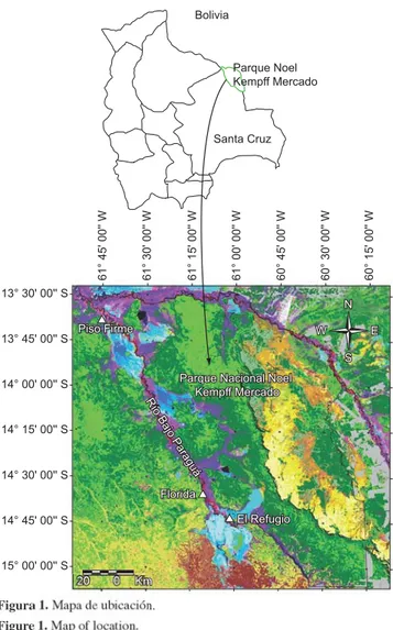 Figura 2. Colecta de peces en áreas de inundación de Florida.