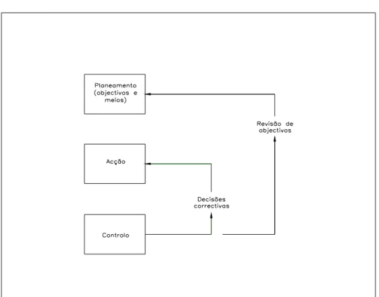 Figura 2 - O processo de controlo de desempenho 