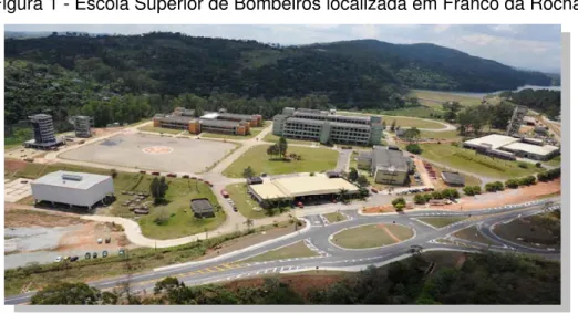 Figura 1 - Escola Superior de Bombeiros localizada em Franco da Rocha 