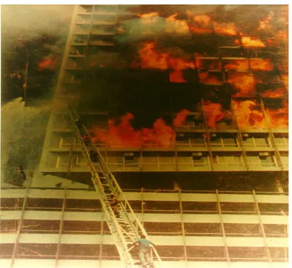 Figura 6 - Incêndio do edifício Joelma em 1974 