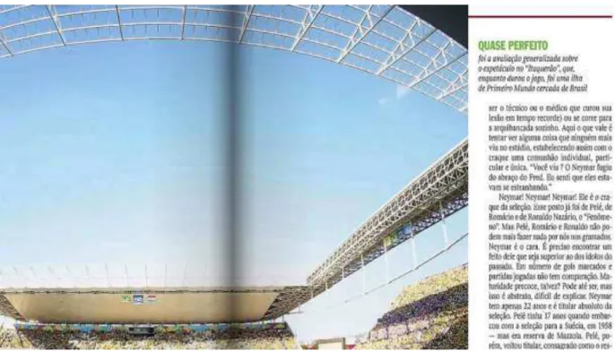 Figura 6  - Print screen feito em 15/09/2014; atenção para a legenda da fotografia, publicada em reportagem da edição  2378, de Veja