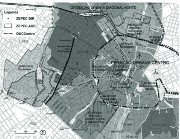 Figure 6. Regional Strategic Plan – Borough of the Sé. Map 5 - Urban development. 