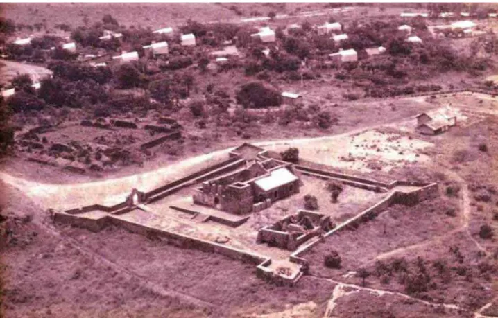 Fig. 8. Fortaleza e Iglesia de Cambambe. S.  xvii . Cambambe. Angola. 