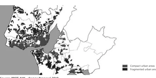 Figure 3 – Urban occupation in AML