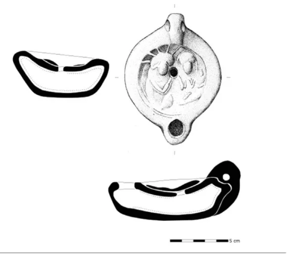 Figura 6 – Estampa de lucerna Dressel 27-28.