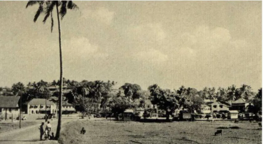 Figura 4: Vista sobre a Câmara Municipal, Margão (1911-13, Col. I. Laje). 