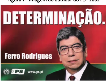 Figura 1 – Imagem do  outdoor  do PS - 2002 