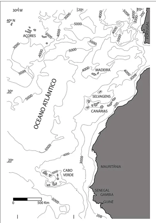 Figure 1.  Macaronesia archipelagos.