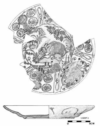 Fig. 4 – Portuguese Faience plate found in London