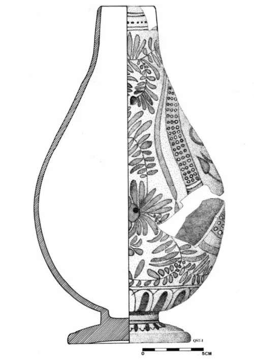 Fig. 7 – Portuguese Faience bottle found in Galway