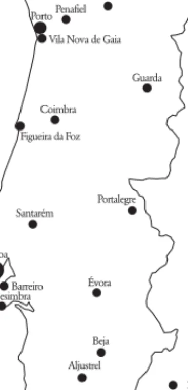 Mapa A2.1 –  Centros políticos do PRN (1923-1930)