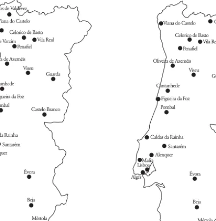 Mapa A2.3 – Imprensa oficial                       e oficiosa do PRN                      (Maio de 1923)