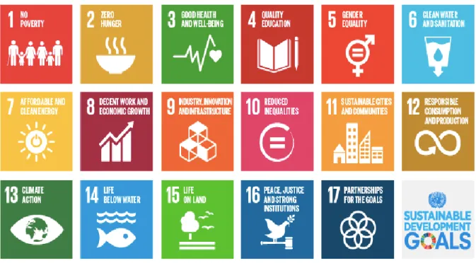Figure  5  - Sustainable  Development  Goals  adopted  by  the  United  Nations  in  2015  (Source: 