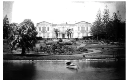 Fig. 4. Jardim Jácome Correia (atual jardim de Sant´Ana), 1894. Col. BPAAH