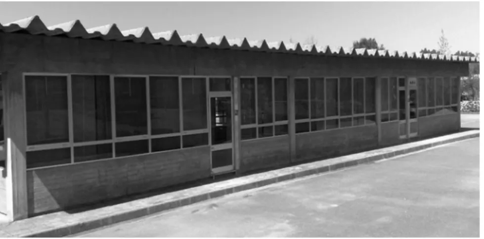 Fig. 3 School building’s north façade