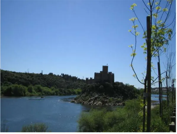 Figura 1: O castelo de Almourol e o ilhéu 