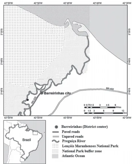 Figure 1.  Map of the study area (adapted from map created by Mariano González Roglich).