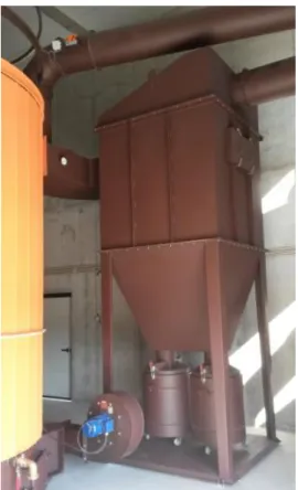Figura 4.7 - Multiciclone de um sistema. 
