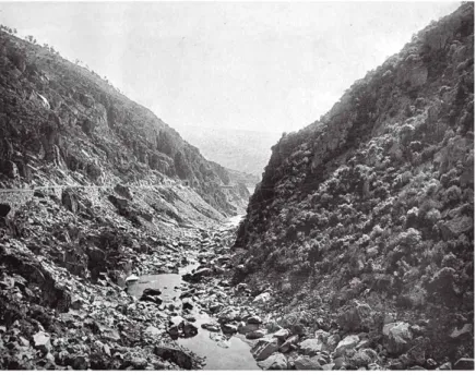 Figure 3 – The Tua Valley photographed by Karl Emil Biel, 1887.