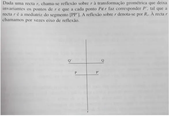 Figura 6 - Reflexão (Palhares, 2004, p. 345) 