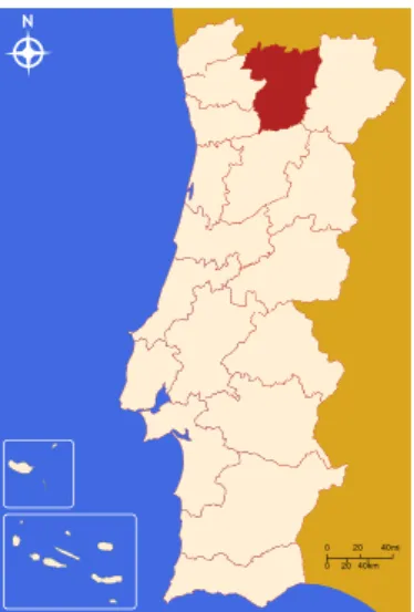 Figura nº 4 - Distrito de Vila Real   